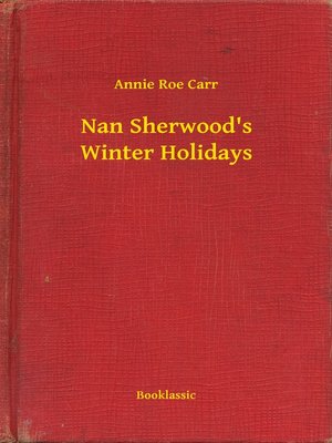 cover image of Nan Sherwood's Winter Holidays